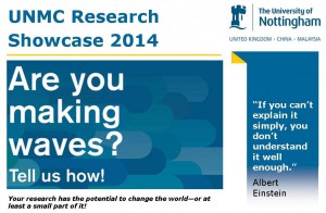[Flyer] UNMC Reserach Showcase Posters Exhibition & Competition - 16 May 2014